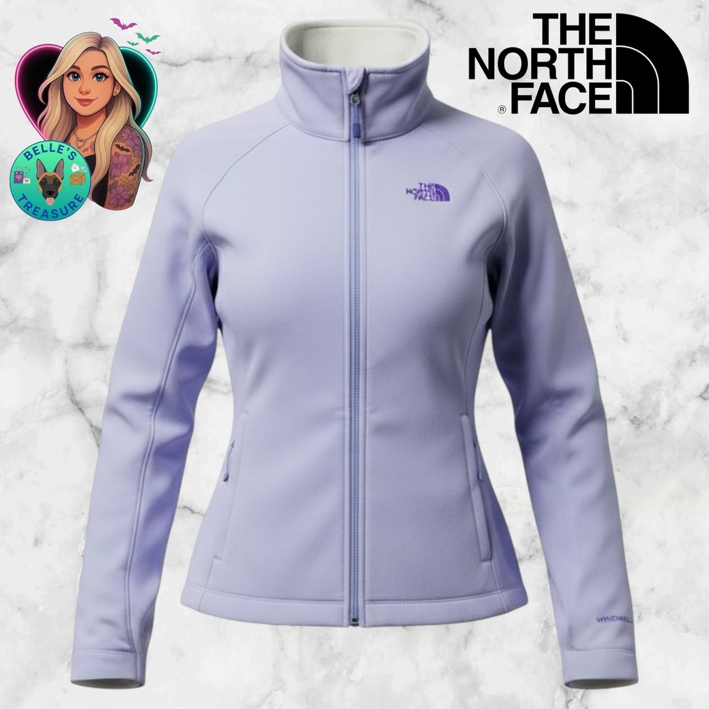 The North Face Ridgewall SoftShell Jacket WindWall Apex Bionic‎ Purple Womens S